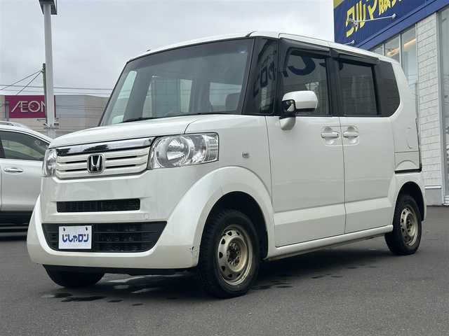 ホンダ Ｎ ＢＯＸ G Lパッケージ 道北・旭川 2012(平24)年 11.9万km プレミアムホワイトパール (株)IDOMが運営する【じしゃロン旭川店】の自社ローン専用車両になります。こちらは現金またはオートローンご利用時の価格です。自社ローンご希望の方は別途その旨お申付け下さい/　/・社外CDオーディオ/・ETC/・片側パワースライドドア/・スマートキー２個/・取扱説明書