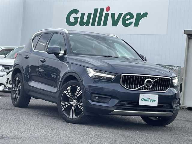 ボルボ ＸＣ４０ T4 AWD インスクリプション 福島県 2019(平31)年 8.3万km 青Ｍ ４WD/レザーシート/純正ナビ/フルセグテレビ/Bluetooth接続/ハーマンカードン/全周囲カメラ/クルーズコントロール/プッシュスタート/純正19インチAW/LEDヘッドライト/ドライブレコーダー/保証書/取説書/ワンオーナー