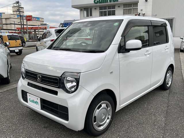ホンダ Ｎ ＷＧＮ L ホンダセンシング 富山県 2021(令3)年 2.8万km プラチナホワイトパール ワンオーナー/８インチ純正メモリーナビ(VXM-225Ci)/スマートキー×２/バックカメラ/CD/BT/フルセグTV/ビルトインETC/クリアランスソナー/衝突安全ブレーキ/レーンキープ/レーダークルコン/プッシュスタート/電格ウィンカーミラー/ドラレコ(SN-ST5400d)/電動Pブレーキ/オートライト/ヘッドライトレベライザー/リアワイパー/純正フロアマット/横滑り防止装置/保証書・取説・ナビ取説