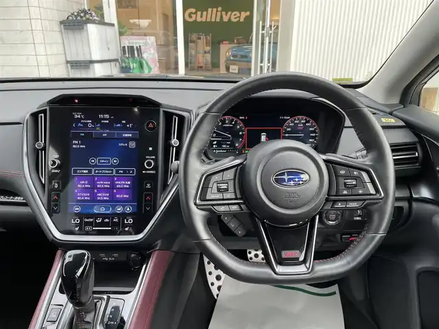 スバル レヴォーグ 1．8STIスポーツ EX 石川県 2023(令5)年 4.4万km マグネタイトグレーメタリック 4WD/ターボ/純正11.6型ナビ/フルセグTV/バックカメラ/LEDヘッドライト/ETC/革シート/シートヒーター/純正アルミホイール/アイサイト/レーダークルーズ/ドライブレコーダー/ETC/スマートキー/プッシュスタート/保証書