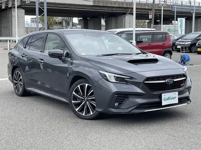 スバル レヴォーグ 1．8STIスポーツ EX 石川県 2023(令5)年 4.4万km マグネタイトグレーメタリック 4WD/ターボ/純正11.6型ナビ/フルセグTV/バックカメラ/LEDヘッドライト/ETC/革シート/シートヒーター/純正アルミホイール/アイサイト/レーダークルーズ/ドライブレコーダー/ETC/スマートキー/プッシュスタート/保証書
