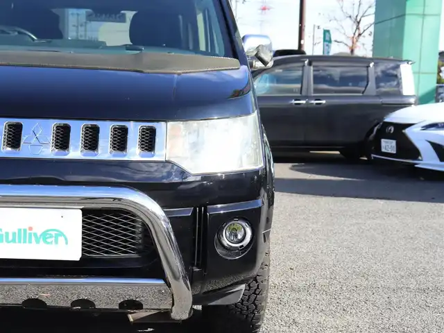 三菱 デリカＤ：５ G－Power package 神奈川県 2009(平21)年 10.9万km ディープブラックマイカ ワンオーナー/メモリナビ/フルセグTV/バックカメラ/16インチAW GOODRICH AllTerrainタイヤ/柿本改マフラー/GOQBUTO ROO-Bar/フリップダウンモニター/クルーズコントロール/ドアバイザー/片側パワースライドドア/ETC/HID/保証書/取説、ナビ説/スペアスマートキー