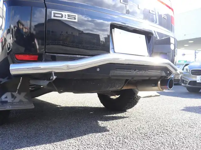 三菱 デリカＤ：５ G－Power package 神奈川県 2009(平21)年 10.9万km ディープブラックマイカ ワンオーナー/メモリナビ/フルセグTV/バックカメラ/16インチAW GOODRICH AllTerrainタイヤ/柿本改マフラー/GOQBUTO ROO-Bar/フリップダウンモニター/クルーズコントロール/ドアバイザー/片側パワースライドドア/ETC/HID/保証書/取説、ナビ説/スペアスマートキー