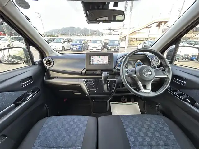 日産 デイズ ハイウェイスターX 山口県 2020(令2)年 3.4万km ブラック 純正ナビ/CD/フルセグTV/Bluetooth/AUX/バックカメラ/コーナーセンサー/アイドリングストップ/オートライト/ウィンカーミラー/LED/フォグランプ