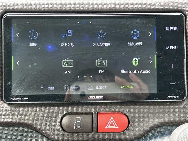 トヨタ スペイド F 福岡県 2014(平26)年 7.2万km ブラックマイカ 社外メモリナビ【AVN-R7W】/　（AM/FM/CD/DVD/Bluetooth/フルセグTV）/横滑り防止装置/ETC/片側パワースライドドア/電格ウインカーミラー/ISOFIX/盗難防止装置/保証書/取扱説明書/ナビ取扱説明書