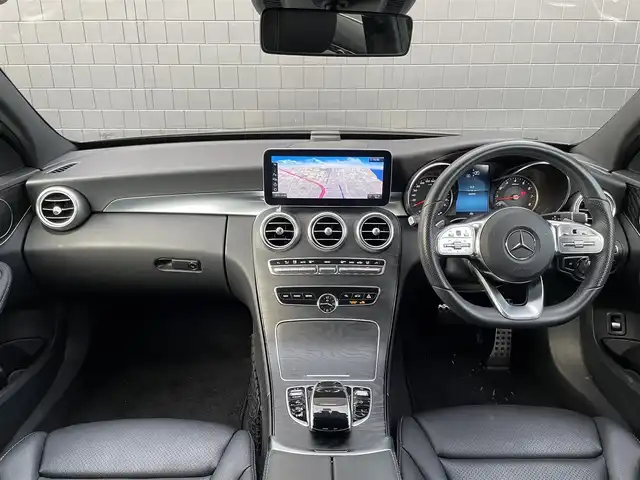 メルセデス・ベンツ Ｃ１８０ アバンギャルド AMGライン 三重県 2019(令1)年 4.7万km オブシディアンブラック ACC/レーダーセーフティパッケージ/ブラックレザーシート/シートヒーター/純正ナビ/バックカメラ/フルセグTV/Bluetooth/純正18インチアルミホイール/前席パワーシート/ETC/保証書/取扱説明書/スペアキー1本