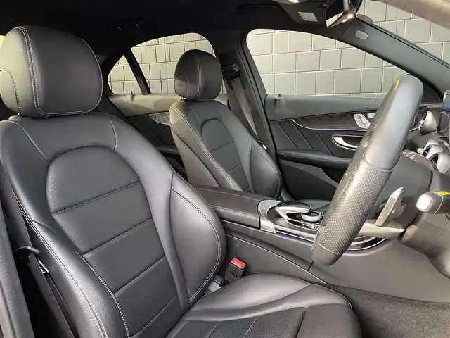 メルセデス・ベンツ Ｃ１８０ アバンギャルド AMGライン 三重県 2019(令1)年 4.7万km オブシディアンブラック ACC/レーダーセーフティパッケージ/ブラックレザーシート/シートヒーター/純正ナビ/バックカメラ/フルセグTV/Bluetooth/純正18インチアルミホイール/前席パワーシート/ETC/保証書/取扱説明書/スペアキー1本