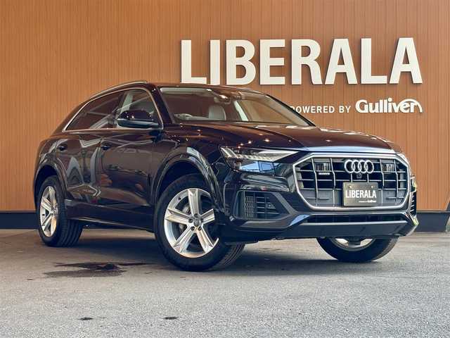 アウディ Ｑ８ 55TFSIクワトロ デビューPKG ラグジュアリ 宮城県 2020(令2)年 7万km 黒 コンフォートアシスタンスＰＫＧ　/パノラマサンルーフ　/Ｂａｎｇ＆Ｏｌｕｆｓｅｎサウンドシステム　/バーチャルコックピット　/全方位カメラ　/グレー革シート　/エアシート/シートシーター　/ＨＤマトリクスＬＥＤ　/４ゾーンエアコン　/前後ドライブレコーダー