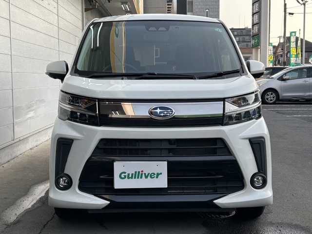 スバル ステラ カスタム R スマートアシスト 千葉県 2018(平30)年 1.3万km パール ワンオーナー/衝突被害低減ブレーキ/LEDヘッドライト/　・オートハイビーム/全方位カメラ/ナビ/フルセグTV/CD/DVD/Blue Tooth/アイドリングストップ