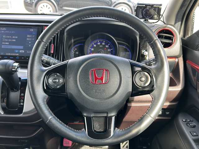 ホンダ Ｎ ＷＧＮ カスタム G ターボパッケージ 石川県 2015(平27)年 13.5万km プレミアムホワイトパール 純正SDナビ【VXM-155VFEI】/(Bluetooth/CD/DVD/フルセグTV) /ETC /ドラレコ /バックカメラ　/クルーズコントロール　/アイドリングストップ/社外フロアマット　/純正アルミホイール　/純正エアロ