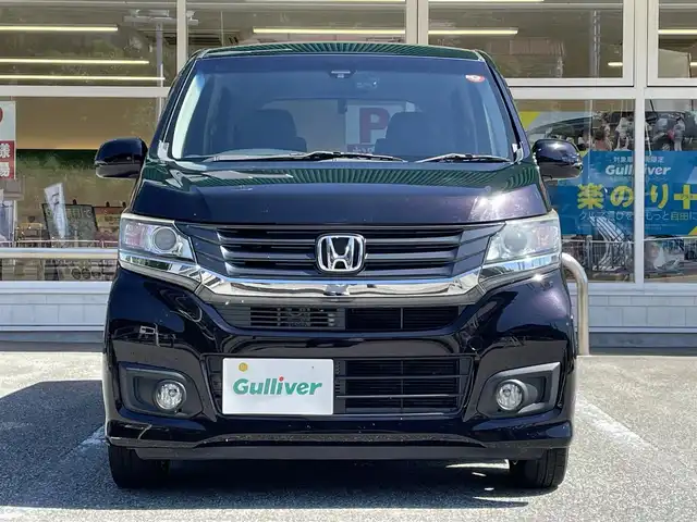 ホンダ Ｎ ＷＧＮ カスタム G Aパッケージ 岐阜県 2014(平26)年 7.6万km プレミアムゴールドパープルパール 4WD/純正ナビ/【CD.DVD.TV.Bluetooth．AM/FMラジオ】/バックカメラ/スマートキー/プッシュスタートボタン/クルーズコントロール/シティブレーキアクティブシステム/ベンチシート/オートライト/フォグライト/積込スタッドレスタイヤ/ドアバイザー/ウィンカーミラー/純正アルミホイール/純正フロアマット/取扱説明書/スペアキー