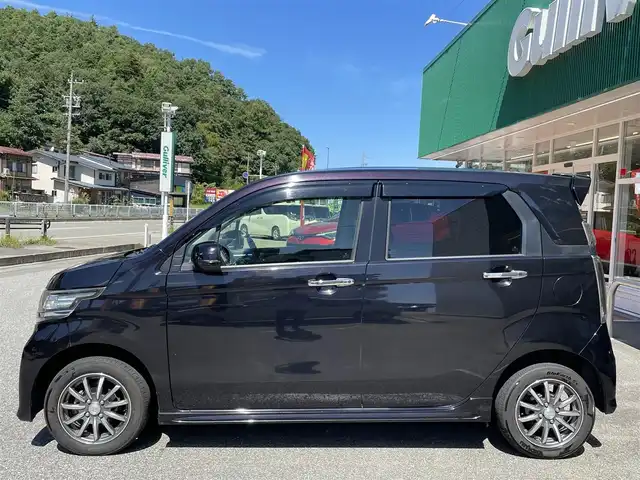 ホンダ Ｎ ＷＧＮ カスタム G Aパッケージ 岐阜県 2014(平26)年 7.6万km プレミアムゴールドパープルパール 4WD/純正ナビ/【CD.DVD.TV.Bluetooth．AM/FMラジオ】/バックカメラ/スマートキー/プッシュスタートボタン/クルーズコントロール/シティブレーキアクティブシステム/ベンチシート/オートライト/フォグライト/積込スタッドレスタイヤ/ドアバイザー/ウィンカーミラー/純正アルミホイール/純正フロアマット/取扱説明書/スペアキー