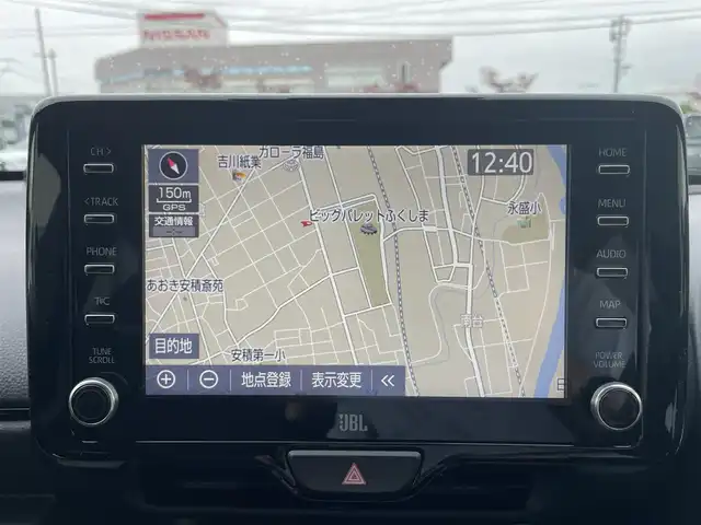 トヨタ ＧＲヤリス RZ ハイパフォーマンス 福島県 2020(令2)年 0.9万km プラチナホワイトパールマイカ JBLサウンドシステム/トヨタセーフティセンス/プリクラッシュセーフティ/レーントレーシングアシスト/レーダークルーズコントロール/レーントレーシングアシスト/オートマチックハイビーム/ロードサインアシスト/先行車発進告知機能/ブラインドスポットモニター/純正ディスプレイオーディオ/【USB/BT/Miracast/ナビ機能】/バックカメラ/ドライブレコーダー/ビルトインETC2.0/ヘッドアップディスプレイ/LEDオートライト/LEDフォグランプ/純正フロアマット