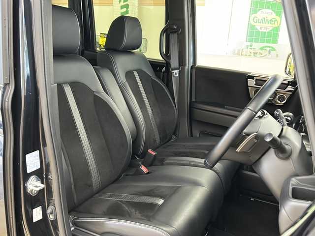 ホンダ Ｎ ＢＯＸ カスタム L ターボ 道央・札幌 2021(令3)年 3.7万km ミッドナイトブルービームM ・4WD/・純正ナビ/フルセグTV/DVD/CD/SD/BT/・バックカメラ/・純正エンジンスターター/・両側パワースライドドア/・ドライブレコーダー/・オートマチックハイビーム/・パドルシフト/・パーキングセンサー/・横滑り防止/・LEDヘッドライト/・LEDフォグ/・ハーフレザーシート/・前席シートヒーター/・ETC/・ドアバイザー/・電格ミラー/・ミラーヒーター/・シーケンシャルウインカー/・冬タイヤ社外14インチAW積込