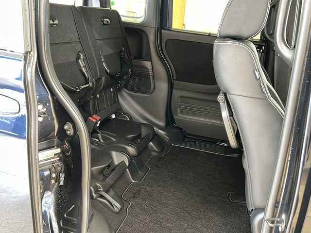 ホンダ Ｎ ＢＯＸ カスタム L ターボ 道央・札幌 2021(令3)年 3.7万km ミッドナイトブルービームM ・4WD/・純正ナビ/フルセグTV/DVD/CD/SD/BT/・バックカメラ/・純正エンジンスターター/・両側パワースライドドア/・ドライブレコーダー/・オートマチックハイビーム/・パドルシフト/・パーキングセンサー/・横滑り防止/・LEDヘッドライト/・LEDフォグ/・ハーフレザーシート/・前席シートヒーター/・ETC/・ドアバイザー/・電格ミラー/・ミラーヒーター/・シーケンシャルウインカー/・冬タイヤ社外14インチAW積込