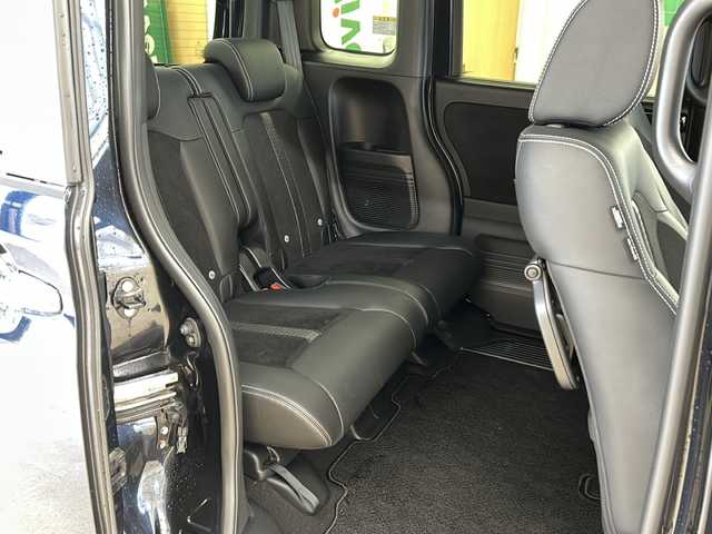 ホンダ Ｎ ＢＯＸ カスタム L ターボ 道央・札幌 2021(令3)年 3.7万km ミッドナイトブルービームM ・4WD/・純正ナビ/フルセグTV/DVD/CD/SD/BT/・バックカメラ/・純正エンジンスターター/・両側パワースライドドア/・ドライブレコーダー/・オートマチックハイビーム/・パドルシフト/・パーキングセンサー/・横滑り防止/・LEDヘッドライト/・LEDフォグ/・ハーフレザーシート/・前席シートヒーター/・ETC/・ドアバイザー/・電格ミラー/・ミラーヒーター/・シーケンシャルウインカー/・冬タイヤ社外14インチAW積込