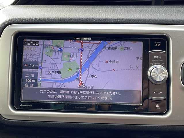 トヨタ ヴィッツ F 京都府 2014(平26)年 7.2万km スーパーレッドⅤ 社外メモリナビ/リモコンキー/ETC