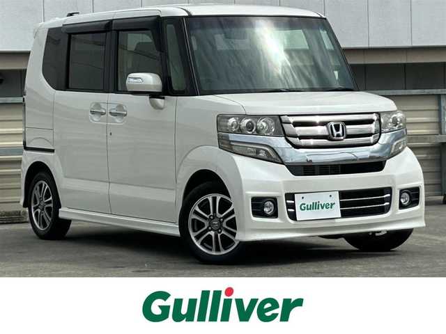 ホンダ Ｎ ＢＯＸ カスタム G Lパッケージ 静岡県 2015(平27)年 10万km プレミアムホワイトパールⅡ 純正メモリーナビ/CD/DVD/ワンセグ/BT/バックカメラ/ETC/両側電動スライドドア/プッシュスタート/スマートキー/キセノンライト/フォグランプ/後席サンシェード/電動格納ミラー/純正AW/フロアマット/ドアバイザー
