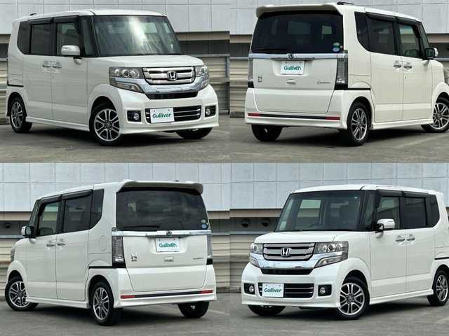 ホンダ Ｎ ＢＯＸ カスタム G Lパッケージ 静岡県 2015(平27)年 10万km プレミアムホワイトパールⅡ 純正メモリーナビ/CD/DVD/ワンセグ/BT/バックカメラ/ETC/両側電動スライドドア/プッシュスタート/スマートキー/キセノンライト/フォグランプ/後席サンシェード/電動格納ミラー/純正AW/フロアマット/ドアバイザー