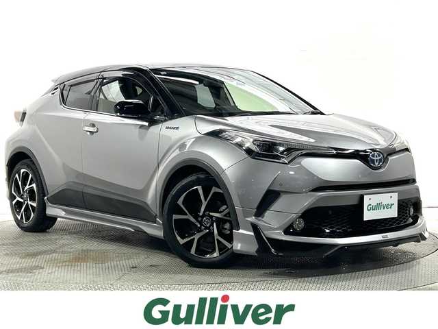 トヨタ Ｃ－ＨＲ G LEDエディション 大阪府 2017(平29)年 5.7万km ブラック/メタルストリームM 純正９ｉｎｃナビ　衝突軽減　レーンアシスト　モデリスタ　クリアランスソナー　オートホールド　スマートキー　ＢＳＭ　バックカメラ　ドラレコ　ＥＴＣ　純正ホイール　シートヒーター　Ｂｌｕｅｔｏｏｔｈ