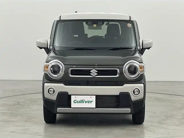 スズキ ハスラー HYBRID X 福岡県 2023(令5)年 1.5万km クールカーキパールメタリック/ソフトベージュメタリック 純正９型ナビ（ＢＴ，フルセグＴＶ）　/全方位カメラ　/ビルトインＥＴＣ　/前後ドラレコ　/アダプティブクルコン　/コーナーセンサー　/衝突軽減ブレーキ　/レーンキープ　/アイドリングストップ　/シートヒーター　/ＬＥＤ
