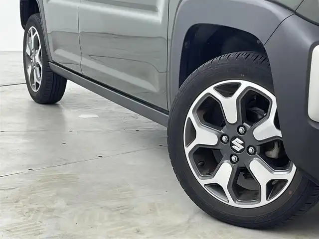 スズキ ハスラー HYBRID X 福岡県 2023(令5)年 1.5万km クールカーキパールメタリック/ソフトベージュメタリック 純正９型ナビ（ＢＴ，フルセグＴＶ）　/全方位カメラ　/ビルトインＥＴＣ　/前後ドラレコ　/アダプティブクルコン　/コーナーセンサー　/衝突軽減ブレーキ　/レーンキープ　/アイドリングストップ　/シートヒーター　/ＬＥＤ