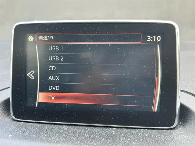 マツダ アクセラ スポーツ 15S 茨城県 2015(平27)年 5.9万km スノーフレイクホワイトパールマイカ 純正ナビ/（AM.FM.CD.DVD.BT.USB）/フルセグTV/バックカメラ/ビルトインETC/純正フロアマット/電格ミラー