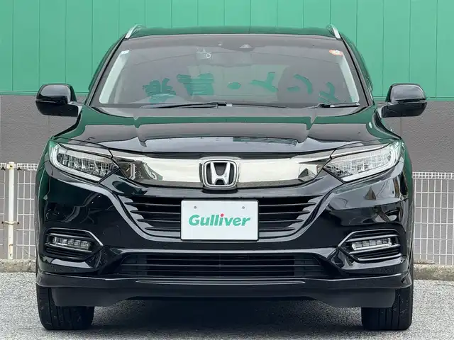 ホンダ ヴェゼル ハイブリッド Z ホンダセンシング 千葉県 2021(令3)年 3.6万km クリスタルブラックパール 純正メモリナビ/フルセグ/バックカメラ/レーダークルーズコントロール/前ドライブレコーダー/ルーフレール/パドルシフト/前席シートヒーター/ETC/ハーフレザー/ホンダセンシング/純正アルミ/LEDライト