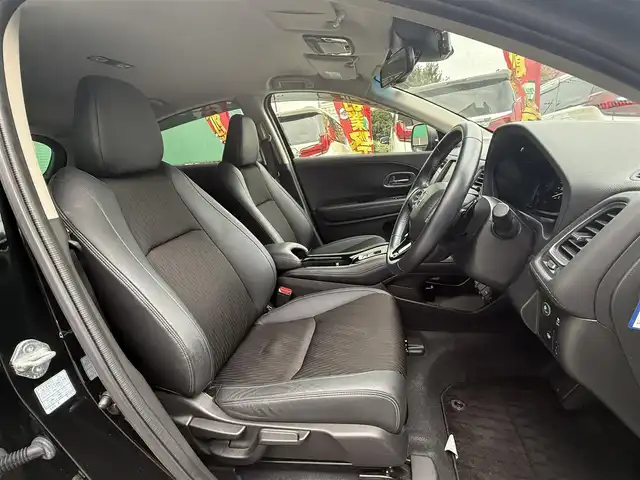 ホンダ ヴェゼル ハイブリッド Z ホンダセンシング 千葉県 2021(令3)年 3.6万km クリスタルブラックパール 純正メモリナビ/フルセグ/バックカメラ/レーダークルーズコントロール/前ドライブレコーダー/ルーフレール/パドルシフト/前席シートヒーター/ETC/ハーフレザー/ホンダセンシング/純正アルミ/LEDライト