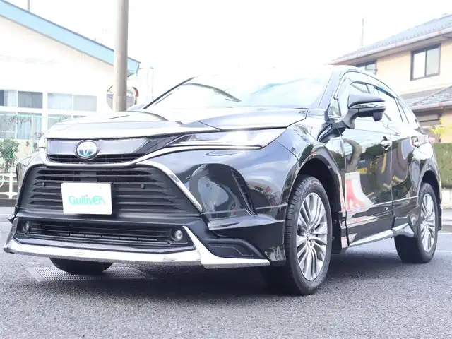 トヨタ ハリアー ハイブリッド Z 神奈川県 2023(令5)年 2.5万km プレシャスブラックパール ワンオーナー /モデリスタエアロ/デジタルインナーミラー/純正ナビ/フルセグテレビ/バックカメラ/運転席パワーシート/ETC2.0/アダプティブクルーズ/プッシュスタート/ドライブレコーダー/保証書/取説、ナビ説/記録簿（R6.7）/スペアスマートキー