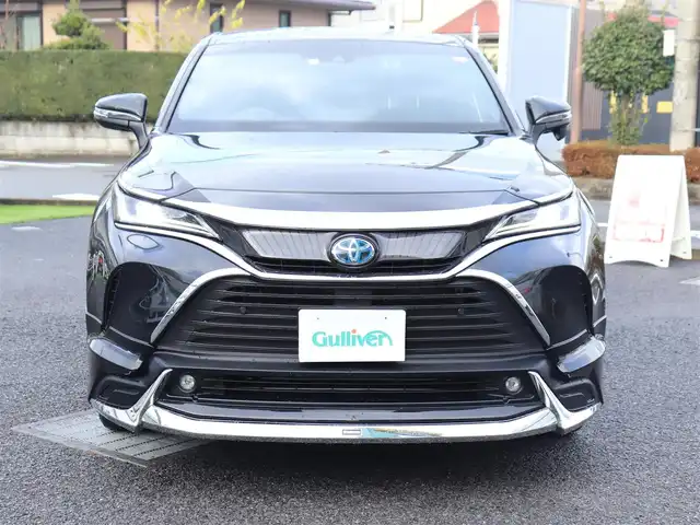 トヨタ ハリアー ハイブリッド Z 神奈川県 2023(令5)年 2.5万km プレシャスブラックパール ワンオーナー /モデリスタエアロ/デジタルインナーミラー/純正ナビ/フルセグテレビ/バックカメラ/運転席パワーシート/ETC2.0/アダプティブクルーズ/プッシュスタート/ドライブレコーダー/保証書/取説、ナビ説/記録簿（R6.7）/スペアスマートキー