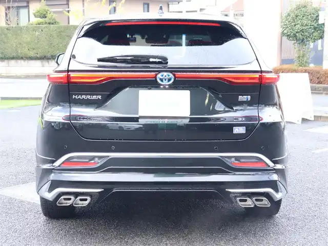 トヨタ ハリアー ハイブリッド Z 神奈川県 2023(令5)年 2.5万km プレシャスブラックパール ワンオーナー /モデリスタエアロ/デジタルインナーミラー/純正ナビ/フルセグテレビ/バックカメラ/運転席パワーシート/ETC2.0/アダプティブクルーズ/プッシュスタート/ドライブレコーダー/保証書/取説、ナビ説/記録簿（R6.7）/スペアスマートキー
