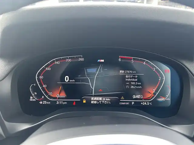 ＢＭＷ Ｘ３ xDrive20d Mスポーツ 滋賀県 2020(令2)年 2.8万km サファイアブラックP ハイラインパッケージ　/セレクトパッケージ　/カープレイ　/電動パノラマサンルーフ　/全席シートヒーター　/リヤサイドウィンドウローラー　/ハーマンカードン　/純正１９ＡＷ　/純正ナビ　/全方位カメラ　/パークアシスト/1オーナー/アンビエントライト