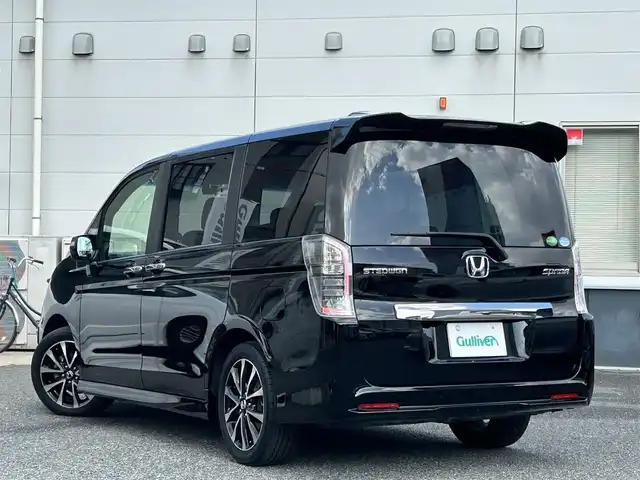 ホンダ ステップワゴン スパーダ Z クールスピリット 兵庫県 2012(平24)年 6.5万km プレミアムスパークルブラックパール 外部検査実施済み/・純正9インチHDDナビ（VXM-135VFNi）/・地デジ/DVD再生/・バックカメラ/・ETC/・両側パワースライドドア/・ハーフレザーシート/・オートキセノン/・純正17インチAW/・クルーズコントロール/・ドライブレコーダー前/・アイドリングストップ/・パドルシフト/・H25/26/27/28/30/31/R2/3/5/7年/点検記録簿あり