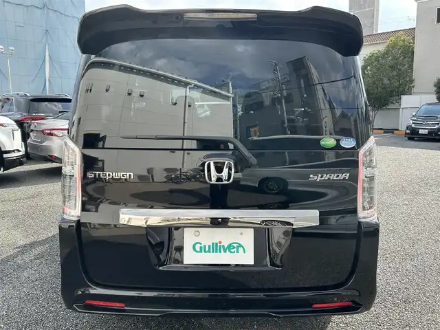 ホンダ ステップワゴン スパーダ Z クールスピリット 兵庫県 2012(平24)年 6.5万km プレミアムスパークルブラックパール 外部検査実施済み/・純正9インチHDDナビ（VXM-135VFNi）/・地デジ/DVD再生/・バックカメラ/・ETC/・両側パワースライドドア/・ハーフレザーシート/・オートキセノン/・純正17インチAW/・クルーズコントロール/・ドライブレコーダー前/・アイドリングストップ/・パドルシフト/・H25/26/27/28/30/31/R2/3/5/7年/点検記録簿あり