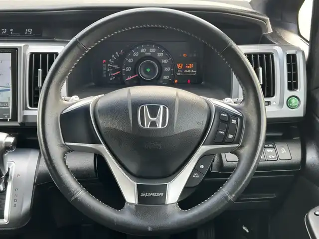 ホンダ ステップワゴン スパーダ Z クールスピリット 兵庫県 2012(平24)年 6.5万km プレミアムスパークルブラックパール 外部検査実施済み/・純正9インチHDDナビ（VXM-135VFNi）/・地デジ/DVD再生/・バックカメラ/・ETC/・両側パワースライドドア/・ハーフレザーシート/・オートキセノン/・純正17インチAW/・クルーズコントロール/・ドライブレコーダー前/・アイドリングストップ/・パドルシフト/・H25/26/27/28/30/31/R2/3/5/7年/点検記録簿あり