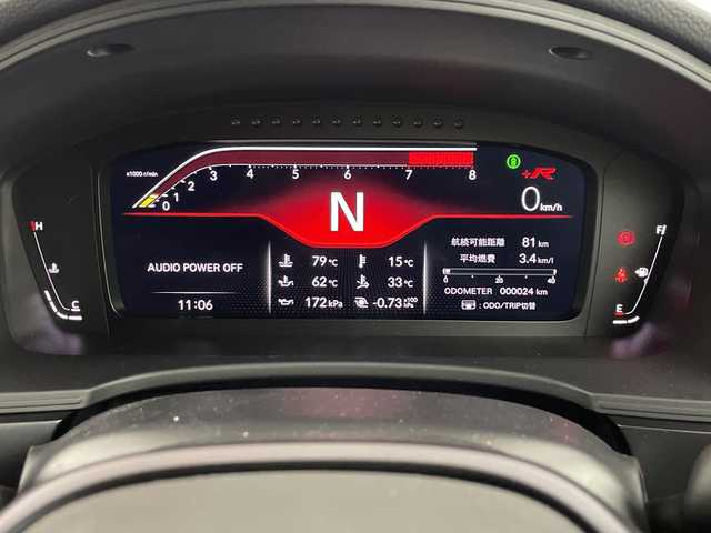 ホンダ シビック タイプR 埼玉県 2025(令7)年 0.1千km フレームレッド 純正ナビ/（FM/AM/TV/USB/BT）/ビルトインＥＴＣ２．０　/ブラインドスポットモニター　/ヒーデットドアミラー/レーダークルーズコントロール/コーナーセンサー　/レーンキープアシスト　/衝突軽減ブレーキ　/革巻きハンドル　/ＬＥＤヘッドライト/プッシュスタート/スマートキー