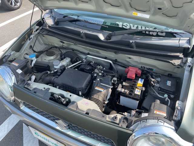 スズキ ハスラー X ターボ 神奈川県 2014(平26)年 5.4万km クールカーキPM 純正ＳＤナビ（CN-R301Z）/フルセグ/Bluetooth/CD/DVD/USB/HDMI/シートヒーター　/ビルドインETC　/純正AW/純正フロアマット/ラバーマット　/純正キセノンヘッドライト　　　/フォグライト　/オートライト/プッシュスタート/スマートキー　/ABS/横滑り防止装置　/衝突被害軽減システム　/Wエアバッグ