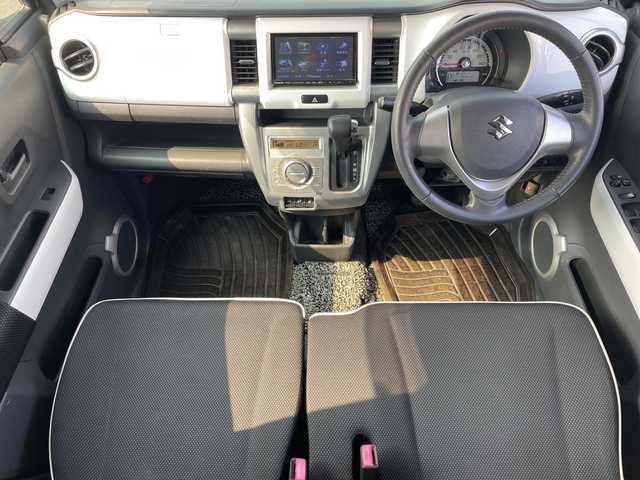 スズキ ハスラー X ターボ 神奈川県 2014(平26)年 5.4万km クールカーキPM 純正ＳＤナビ（CN-R301Z）/フルセグ/Bluetooth/CD/DVD/USB/HDMI/シートヒーター　/ビルドインETC　/純正AW/純正フロアマット/ラバーマット　/純正キセノンヘッドライト　　　/フォグライト　/オートライト/プッシュスタート/スマートキー　/ABS/横滑り防止装置　/衝突被害軽減システム　/Wエアバッグ