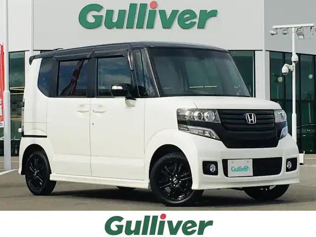 ホンダ ｎ ｂｏｘカスタム 2トーンカラースタイル G特別仕様車ssパッケージ 純正8型ナビ Bカメラ 両側パワスラ Ctba 14年式 平成26年式 プレミアムホワイトパール Id 中古車検索のガリバー