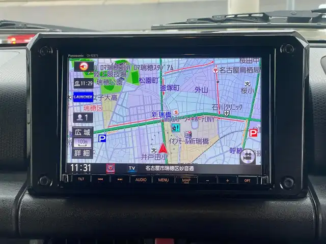 スズキ ジムニー シエラ JC 愛知県 2023(令5)年 0.9万km ジャングルグリーン /当店買取/喫煙/1オーナー/純正8インチナビcn-rz875//デュアルセンサーブレーキサポート//誤発進抑制/車線逸脱抑制機能//LEDヘッド/Aライト/AHB//バックカメラ//フルセグTV/CD/DVD/USB/Bluetooth/TVキャンセラ///前席シートヒーター//ヒーテッドミラー/電動格納ミラー//ETC/ドラレコ（SD欠品）//保証書/取説/スペアキー//ディーラー記録簿R7年