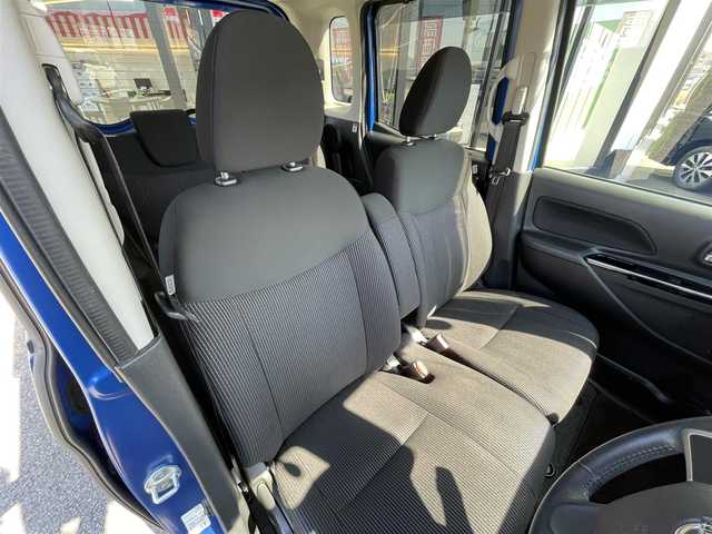 日産 デイズ ルークス ハイウェイスター Gターボ 兵庫県 2018(平30)年 4.8万km オーシャンブルーP エマージェンシーブレーキ/車線逸脱警報/誤発進抑制機能/クリアランスソナー /純正7インチナビ【MM318D-W】/　CD/DVD/Bluetooth/フルセグTV/アラウンドビューモニター/ETC/クルーズコントロール/両側パワースライドドア/オートライト/LEDヘッドライト/フロントフォグ/リア大型サーキュレーター/純正15インチAW/プッシュスタート/電動格納ミラー/フロアマット/ドアバイザー