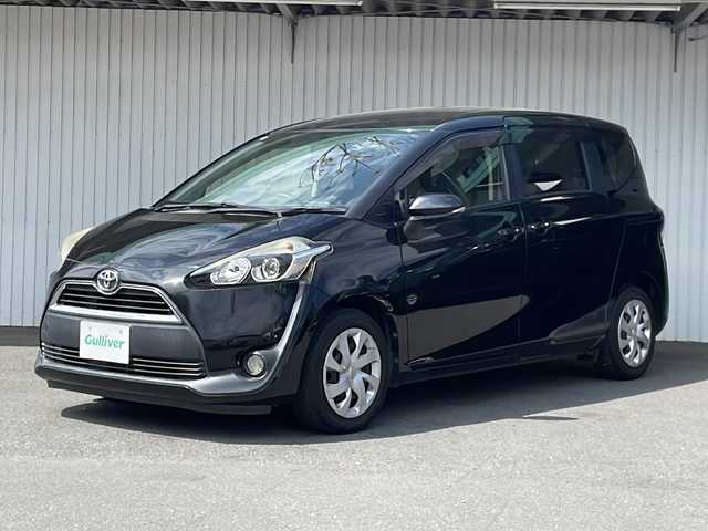 トヨタ シエンタ G 長野県 2016(平28)年 7.8万km ブラックマイカ 純正メモリナビ/両側パワースライドドア/バックカメラ/プッシュスタートエンジン/アイドリングストップ/純正マット