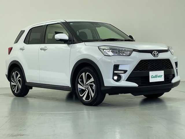 トヨタ ライズ Z 愛知県 2023(令5)年 0.8万km シャイニングホワイトパール 純正ディスプレイオーディオ/・Bluetooth/・AppleCarPlay/・AndroidAuto/・HDMI/アラウンドビューモニター/シートヒーター/衝突軽減/クリアランスソナー/レーンキープ/追従クルコン/オートハイビーム/電動パーキングブレーキ/オートブレーキホールド/LEDヘッドライト/フォグランプ/純正アルミホイール/スペアキー