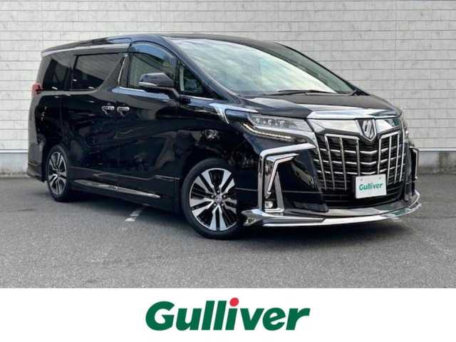 トヨタ アルファード S Cパッケージ 大阪府 2021(令3)年 4.1万km ブラック 10.5インチナビ（フルセグ/Bluetooth/USB/DVD)/モデリスタエアロ/サンルーフ/JBLプレミアムサウンド/アラウンドビューモニター/両側パワースライドドア/デジタルインナーミラー/衝突被害軽減システム/横滑り防止装置/レーンキープアシスト/コーナーセンサー/レーダークルーズコントロール/シートヒーター/エアシーター/レーダー探知機/ステアリングヒーター/パワーシート/ビルトインETC2.0/ドライブレコーダー