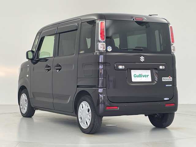 スズキ スペーシア HYBRID X 愛知県 2021(令3)年 2.5万km アーバンブラウンパールメタリック 純正８インチナビ/・Bluetooth/・CD/DVD/・フルセグテレビ/・SD音楽録音/運転席シートヒーター/両側パワースライドドア/デュアルカメラブレーキサポート/レーンキープアシスト/先行車発信お知らせ機能/誤後退・誤発進抑制機能/後方ドライブレコーダー/ＥＴＣ/ハイビームアシスト/オートライト/アイドリングストップ