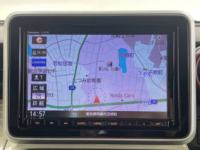 スズキ スペーシア HYBRID X 愛知県 2021(令3)年 2.5万km アーバンブラウンパールメタリック 純正８インチナビ/・Bluetooth/・CD/DVD/・フルセグテレビ/・SD音楽録音/運転席シートヒーター/両側パワースライドドア/デュアルカメラブレーキサポート/レーンキープアシスト/先行車発信お知らせ機能/誤後退・誤発進抑制機能/後方ドライブレコーダー/ＥＴＣ/ハイビームアシスト/オートライト/アイドリングストップ