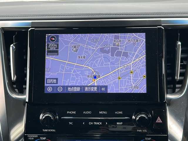 トヨタ アルファード S Cパッケージ 埼玉県 2021(令3)年 8.2万km ブラック ワンオーナー　/純正ナビ　/BT/USB/AM/FM/バックカメラ　/ビルトインＥＴＣ　/シートヒーター　/エアーシート　/パワーシート　/メモリーシート　/パワーバックドア　/ＡＣＣ　/ＬＴＡ　/ＰＫＳＡ　/ＰＣＳ　/ＲＳＡ　/オートライト　/オートハイビーム/オットマン/電動パーキング/オートホールド/ハンドルヒーター/スマートキー2本/保証書