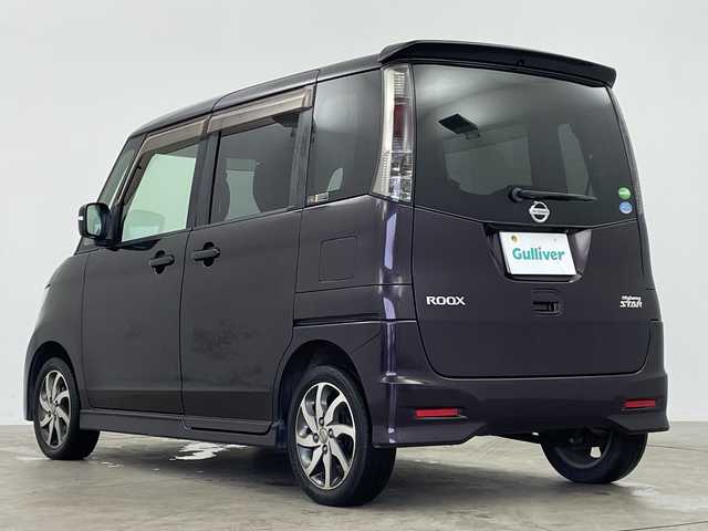 日産 ルークス ハイウェイスター 鹿児島県 2013(平25)年 11.7万km パープル 純正SDナビ/プッシュスタート/オートエアコン/CD/DVD/Bluetooth/バックカメラ/ETC