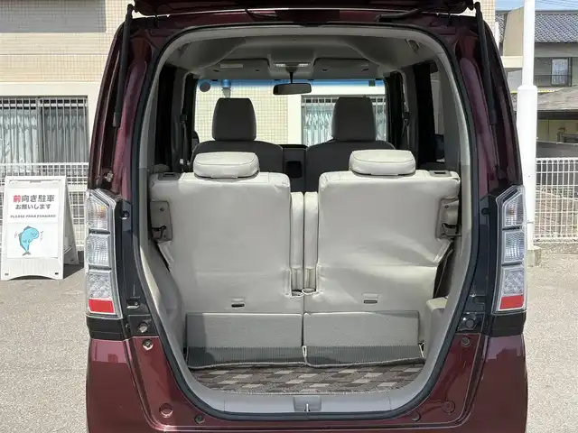 ホンダ Ｎ ＢＯＸ G Lパッケージ 山口県 2013(平25)年 4万km プレミアムディープロッソパール 両側パワースライドドア/社外メモリナビ フルセグTV CD DVD/バックカメラ/HIDオートヘッドライト/スマートキー/横滑り防止/革調シートカバー/アルミホイール